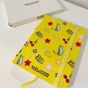 Marc Jacobs Floral & Cat Notebook (yellow)